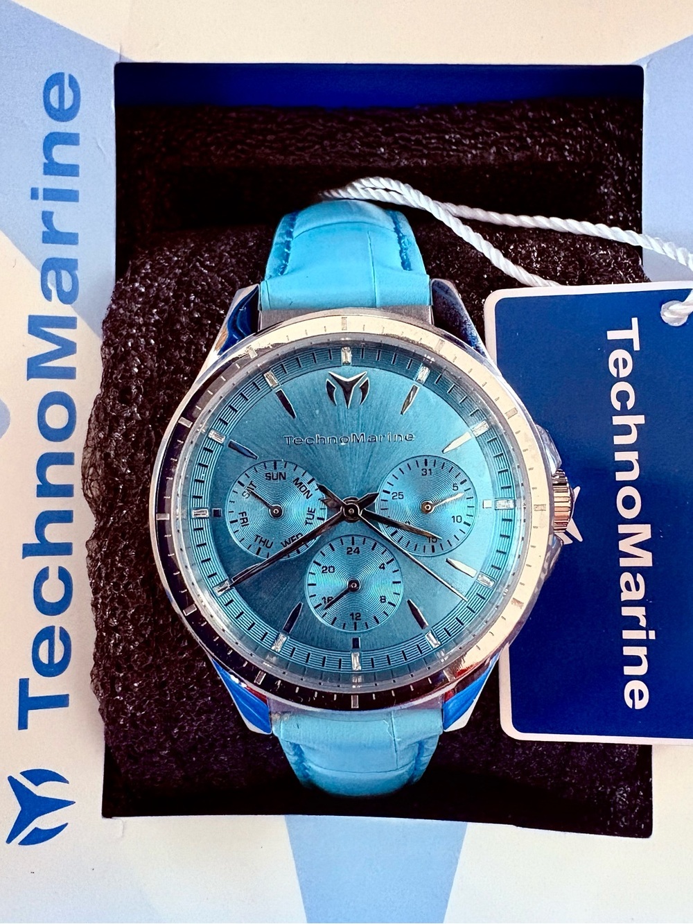 Technomarine Turquoise Blue Multifunction Chronograph Watch